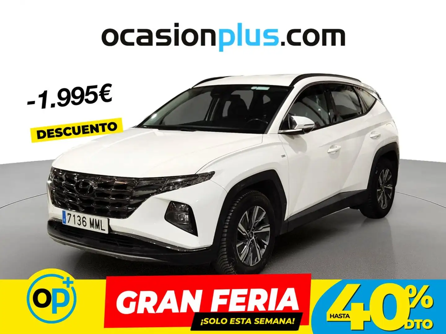 Hyundai TUCSON 1.6 CRDI 48V Maxx 4x2 Blanco - 1