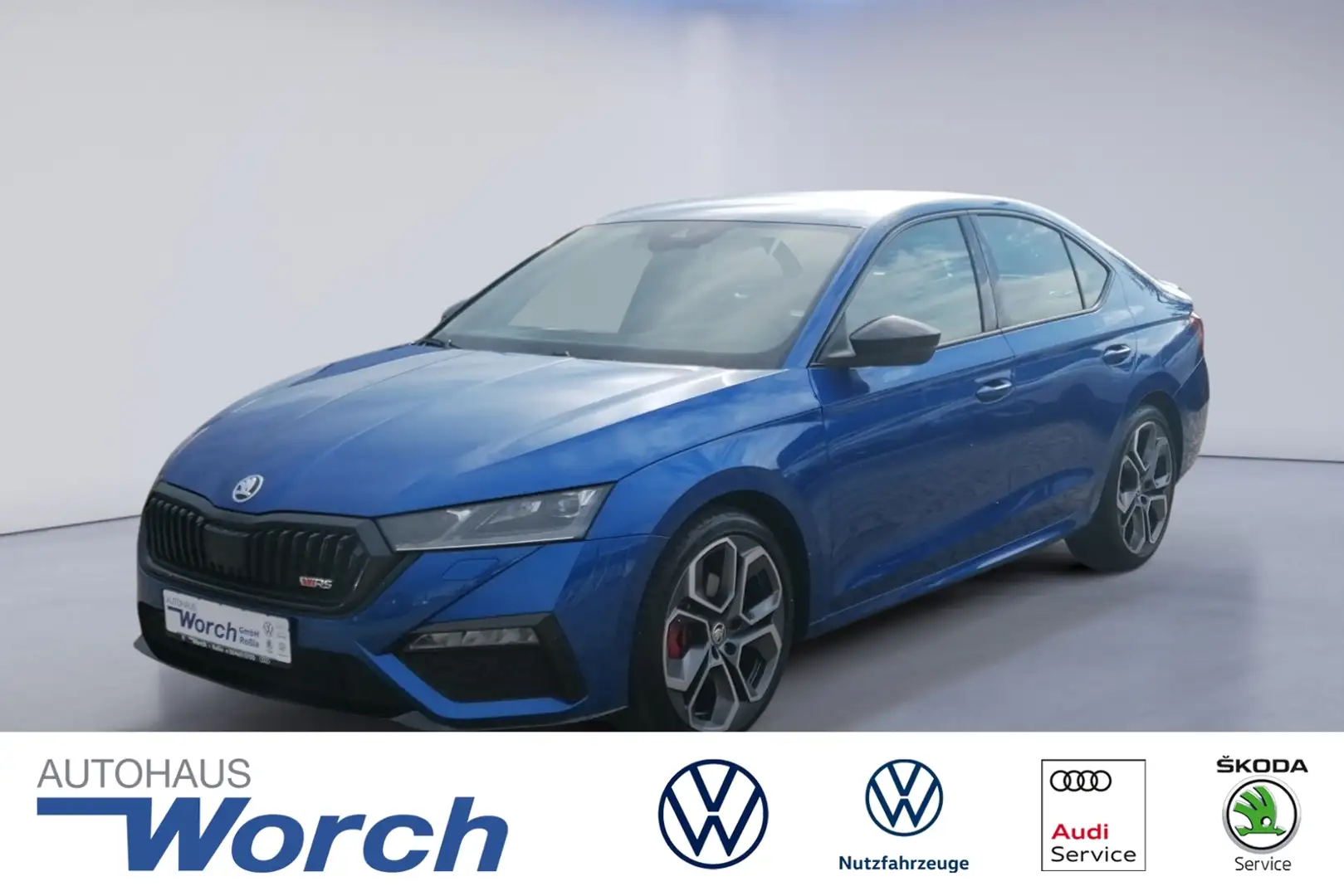 Skoda Octavia RS 2.0 TDI DSG Edition LEDER+MATRIX+KAMERA+DCC+ Azul - 1