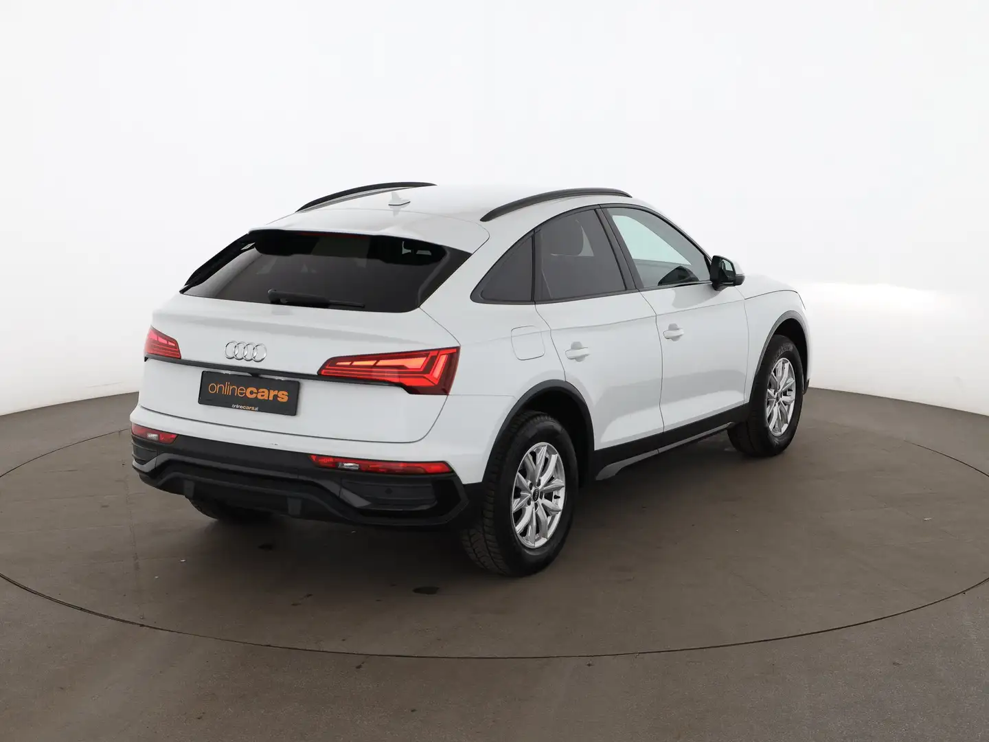 Audi Q5 SB 40 TDI quattro advanced Aut LED AHK LEDER Weiß - 2