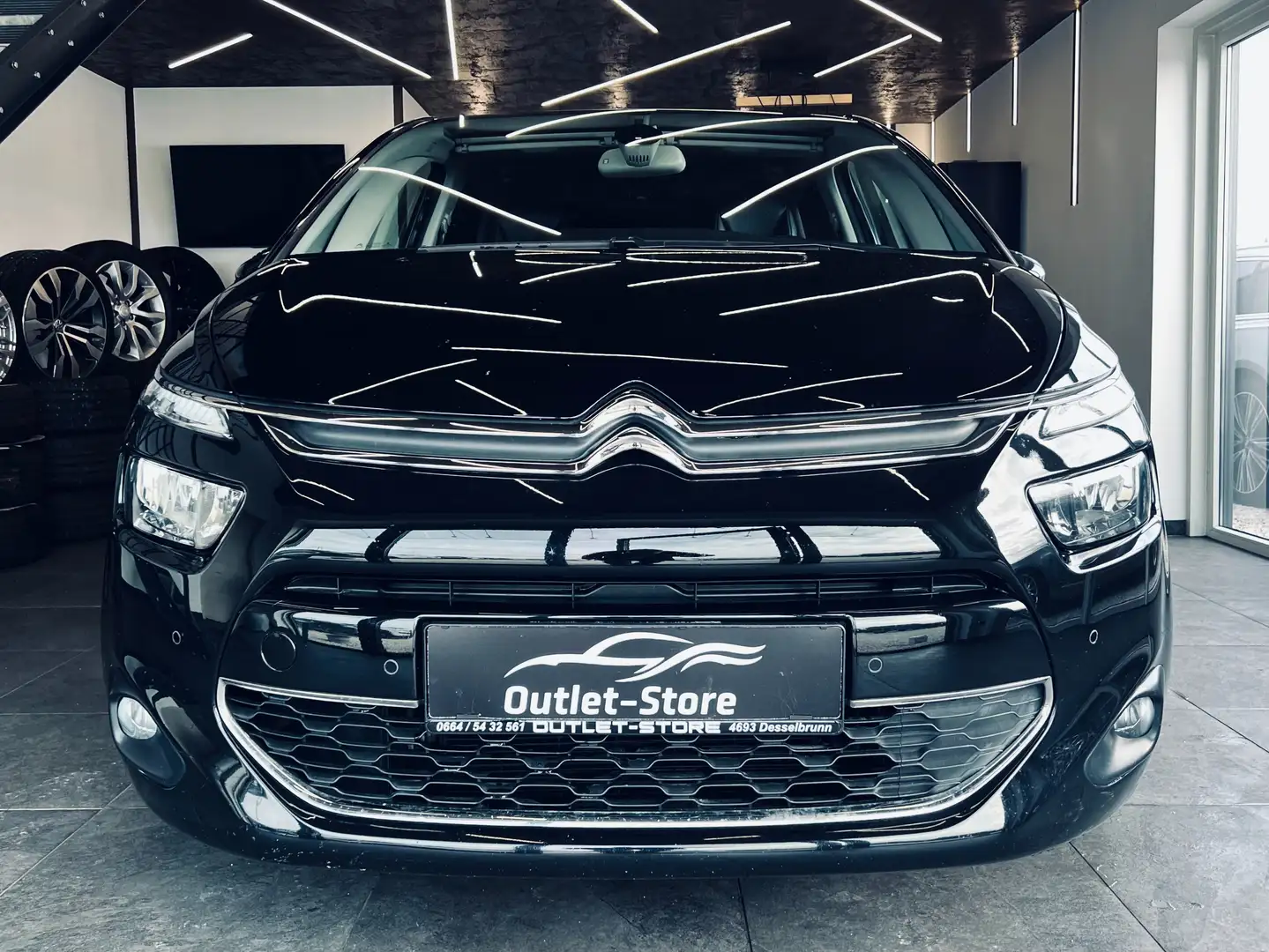 Citroen C4 Picasso Exclusive*3D-Style-Paket*BI-Color*Navi*RFK*TOP* Schwarz - 2