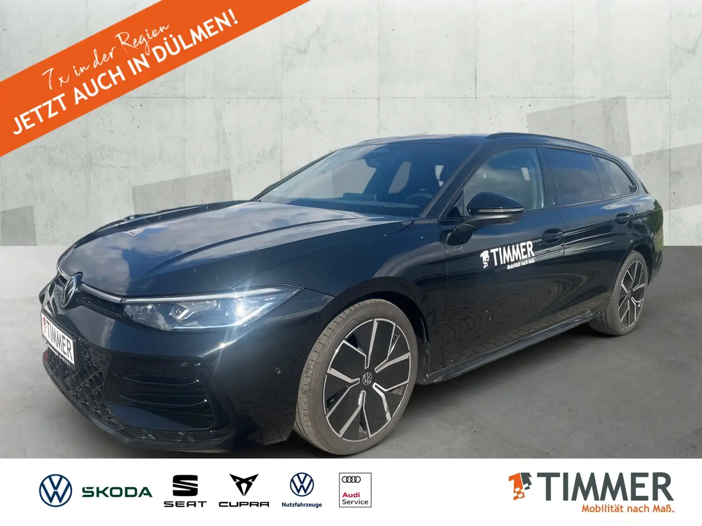 Volkswagen Passat Variant 2.0 TDi *R-LINE*DSG*CAR-PLAY*IQ-DRIVE*EASY-ENTRY* Schwarz - 1