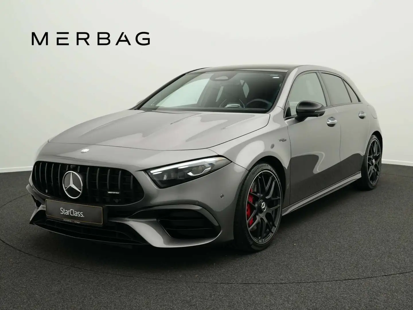 Mercedes-Benz A 45 AMG A 45 AMG S 4MATIC Multi+Pano+360+Night+Memo Navi Gris - 1