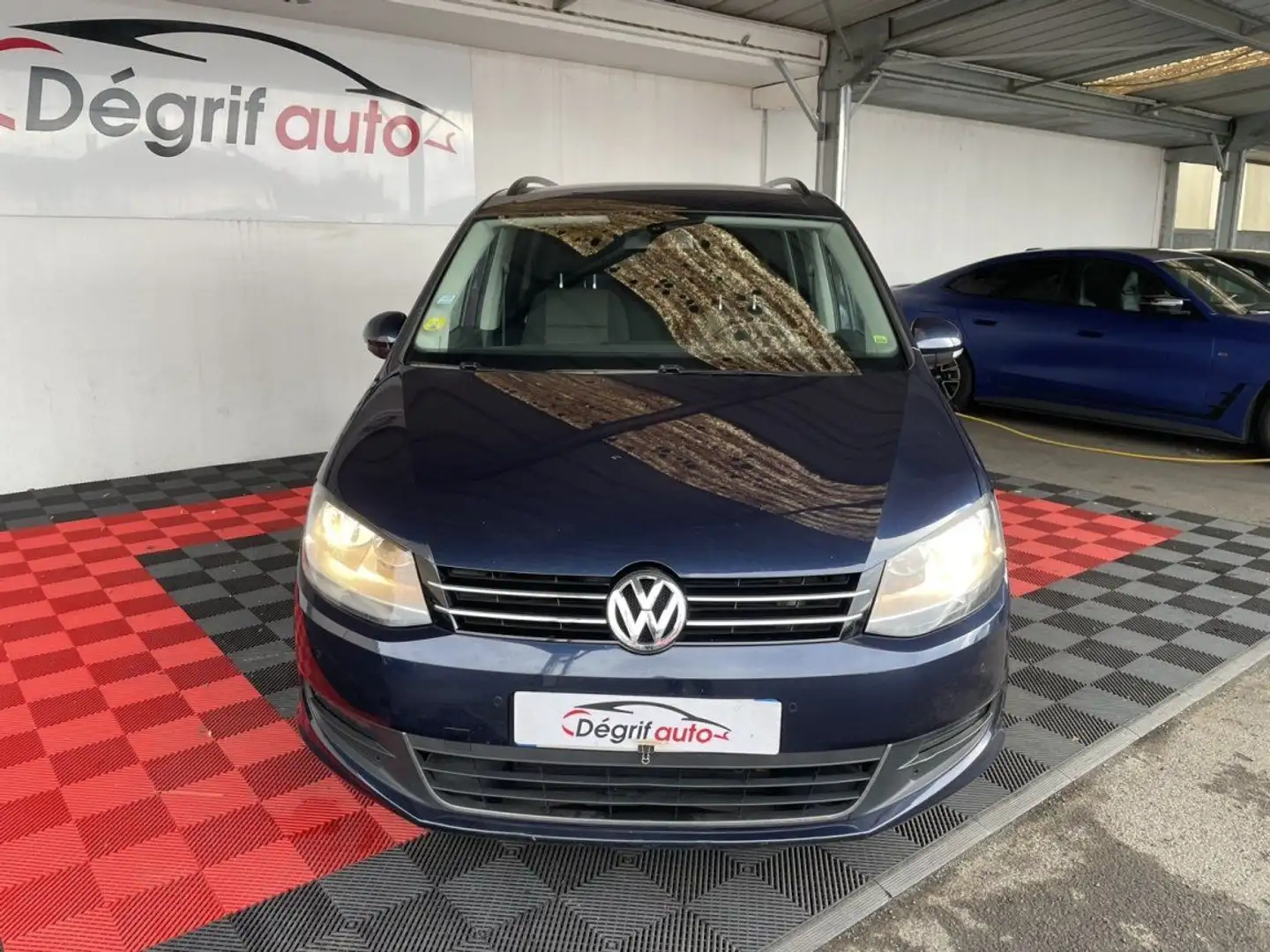 Volkswagen Sharan 2.0 TDI 140 FAP BlueMotion Technology Confortline Bleu - 2