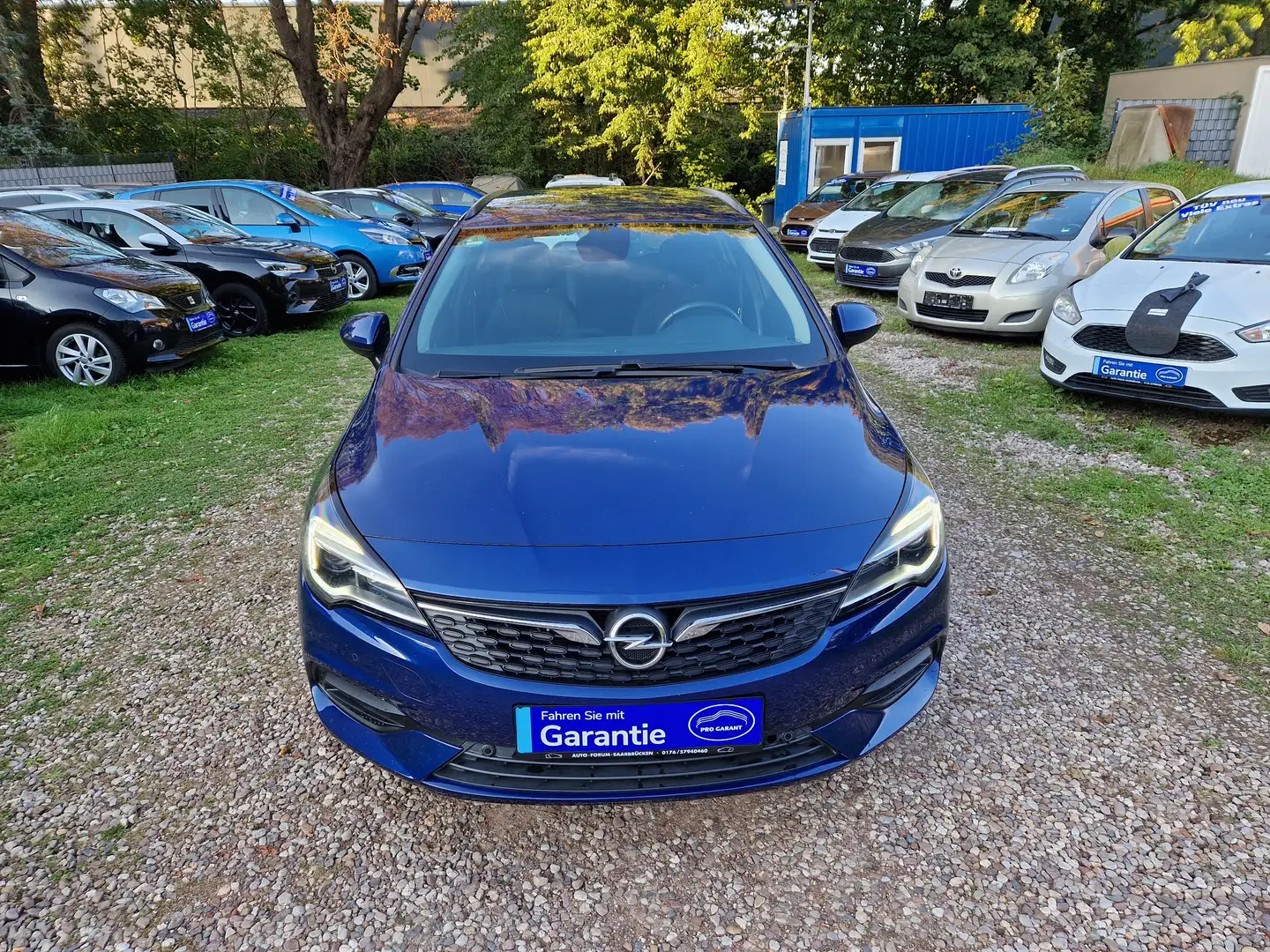 Opel Astra K 1.2T Klimatro 59Tkm Sitzhzg DAB 2Hnd PDC Alu Bleu - 2