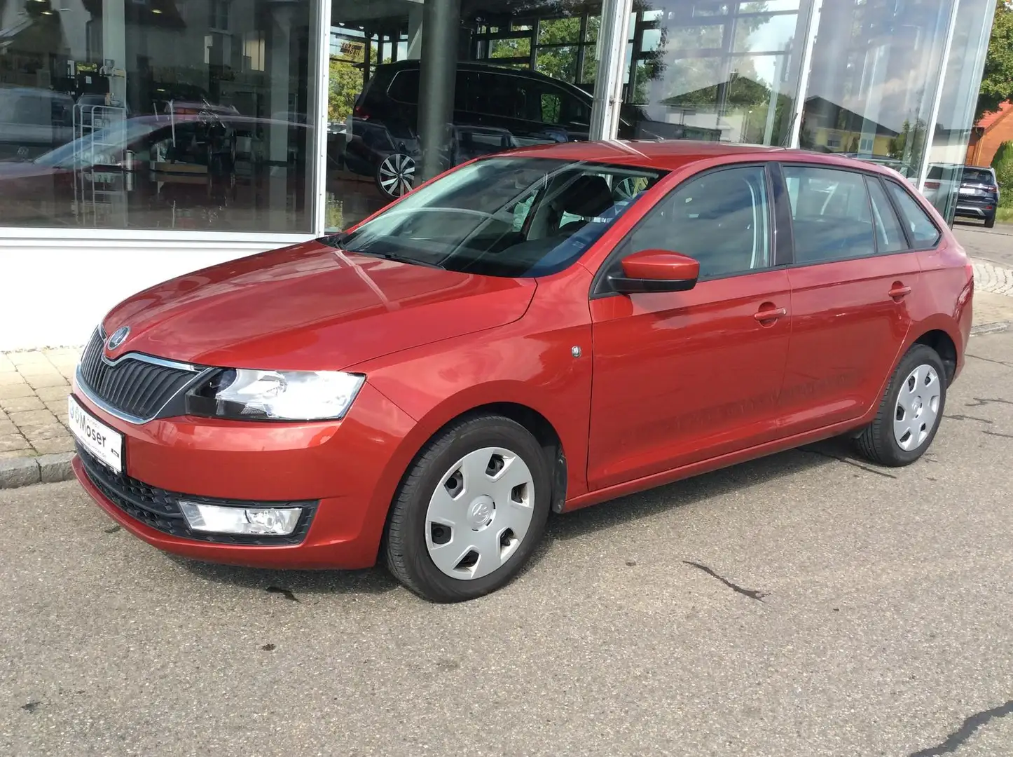 Skoda Rapid/Spaceback Spaceback 1.2 TSI Ambition/PDC/SHZ/1.Hand Rot - 1