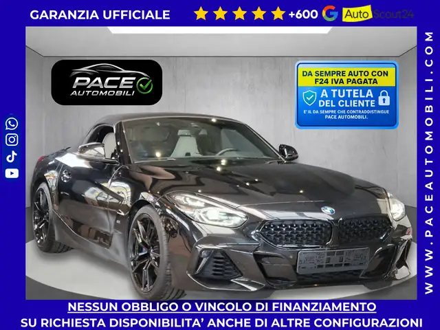 BMW Z4 M i M40 MSPORT M-SPORT MSPORT BLACK PACK PELLE TOTALE TELECAMERA 360 CERCHI DA 19" HEAD UP DISPLAY HARMAN KARDON ACC