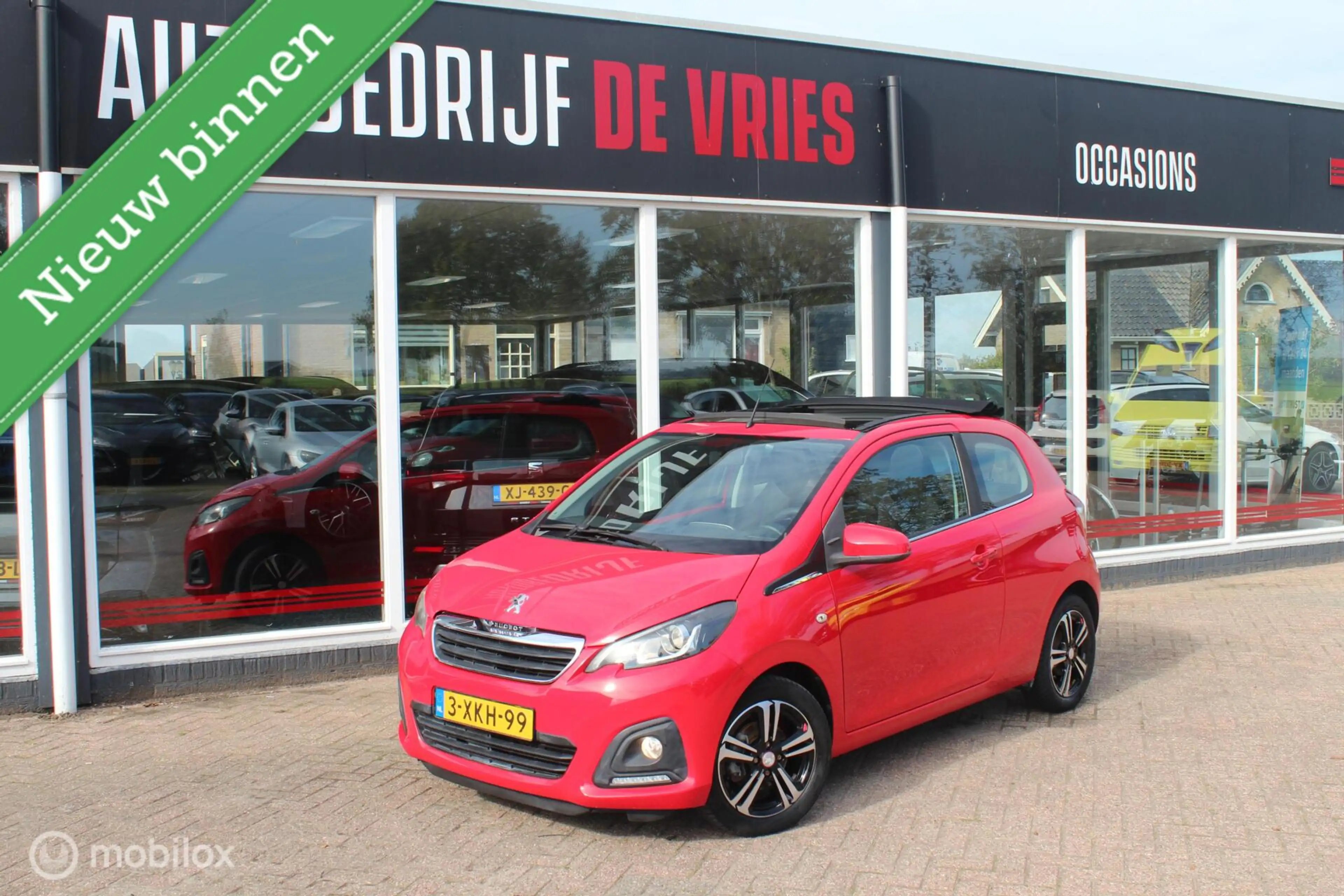 Peugeot 108 1.0 VTi Active Cabrio Lm-Velgen/Airco/Bluetooth/NA