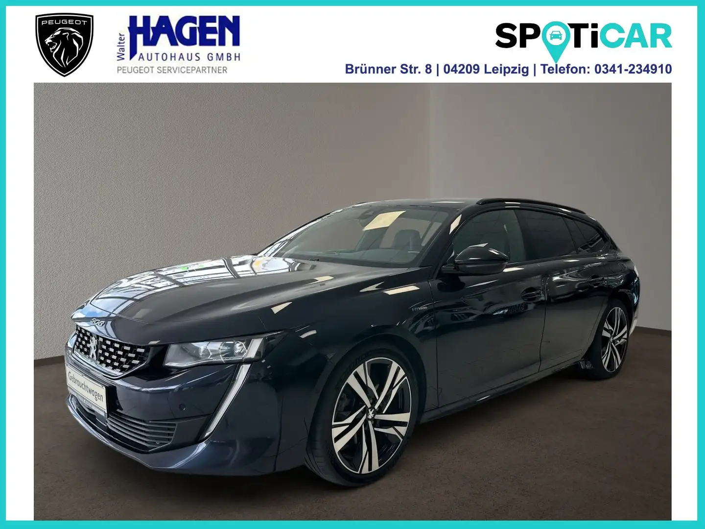 Peugeot 508 SW GT 1.6 225 EAT8 Hybrid PDC/RFK/SHZ/Full-LED Blau - 1