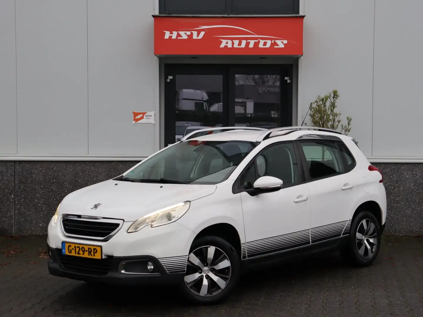Peugeot 2008 1.6 e-HDi Allure xenon LM navi Wit - 1