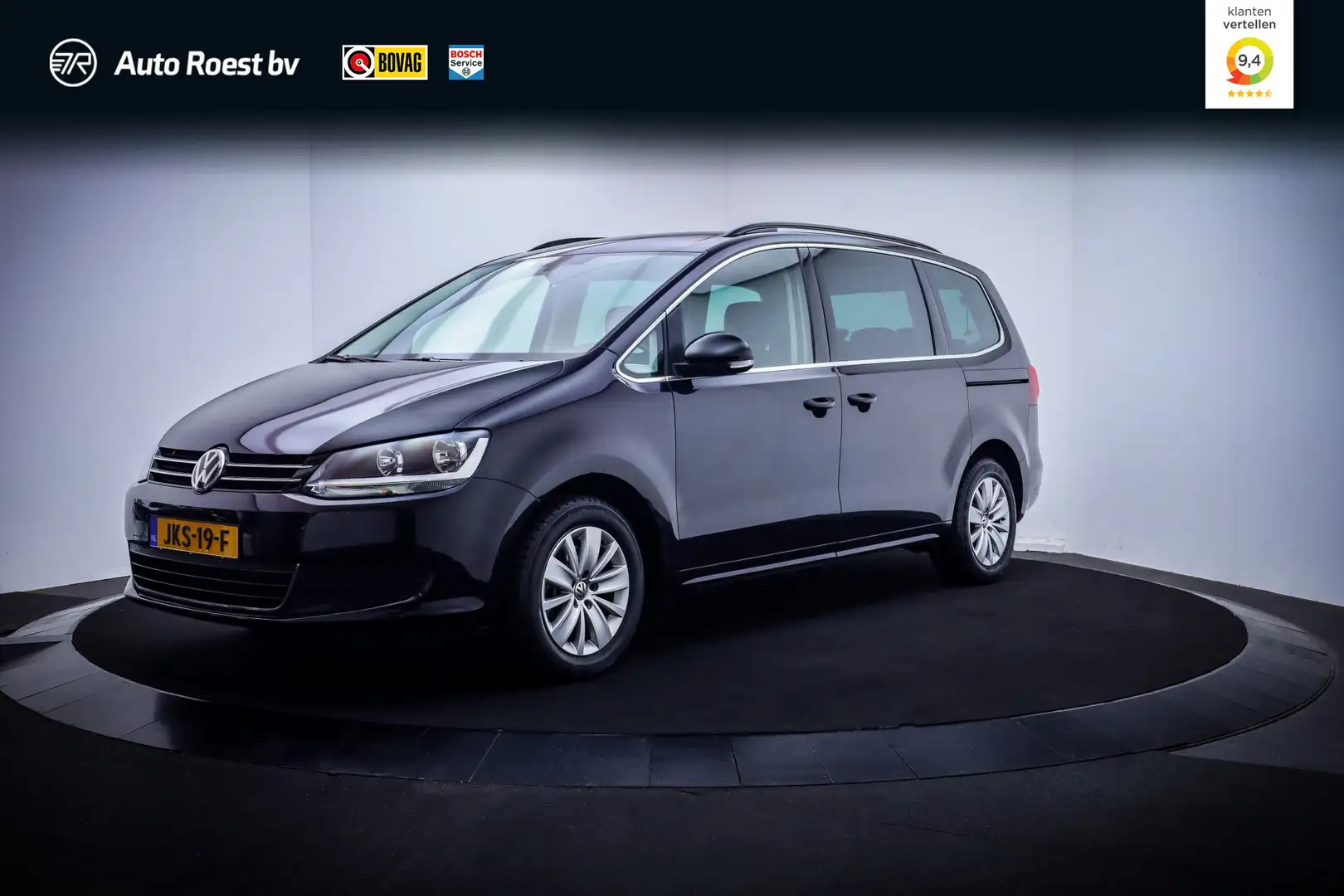 Volkswagen Sharan 1.4TSI Dsg 7Pers. COMF. LINE CARPLAY | STOELVERW | Noir - 1