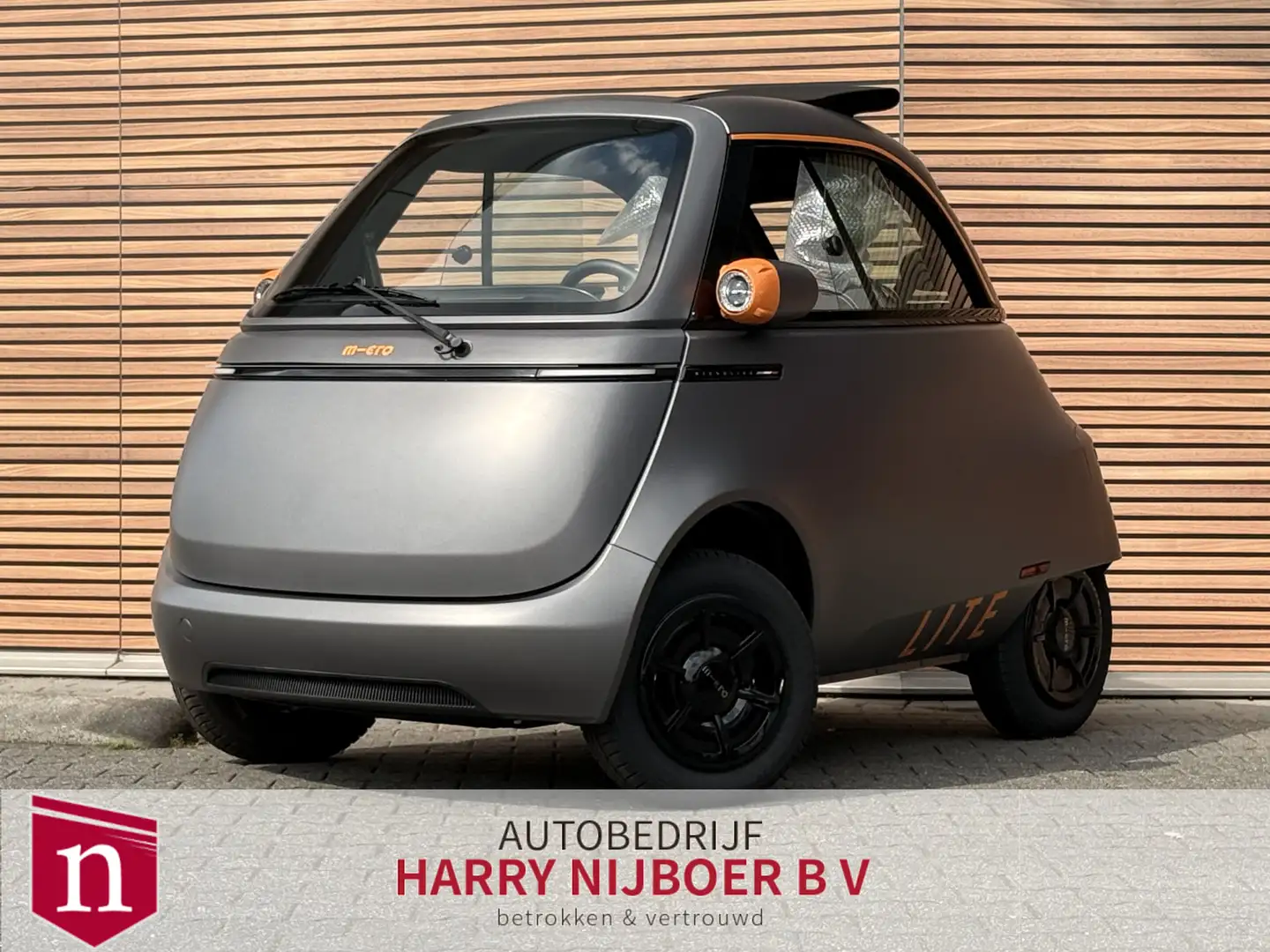 Micro Microlino Brommobiel Microlino Lite 5.5 kWh L6 Berline Anthr Grau - 1