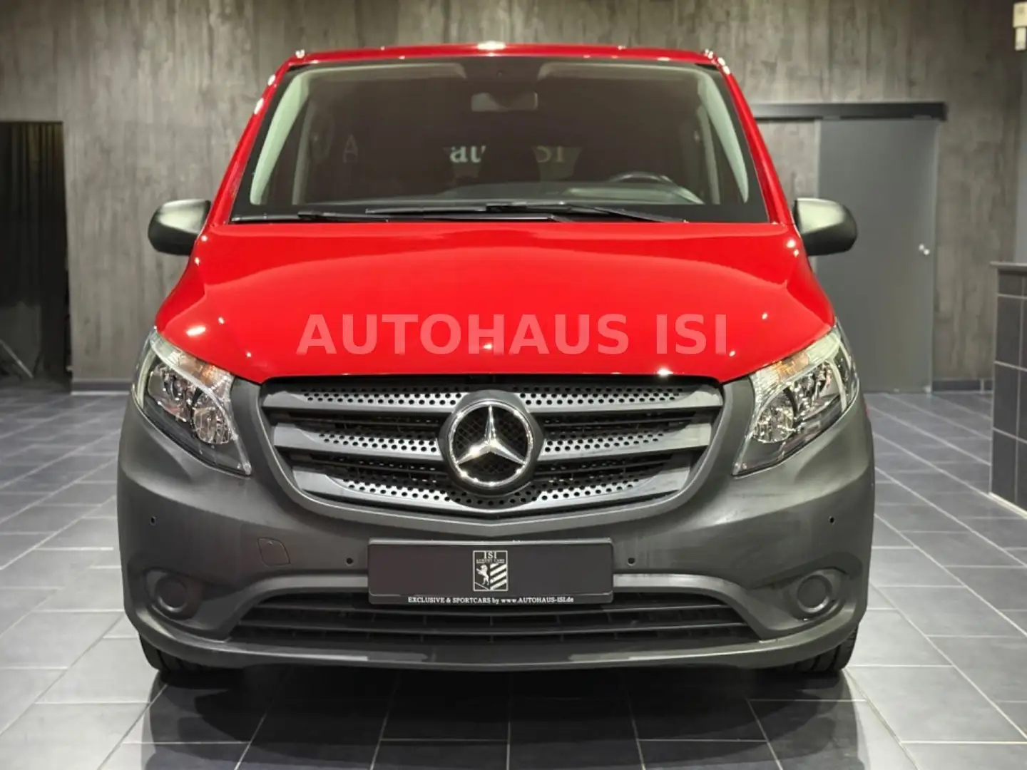 Mercedes-Benz Vito 110 CDI Tourer Extralang 9-SITZER,KLIMA Rojo - 2
