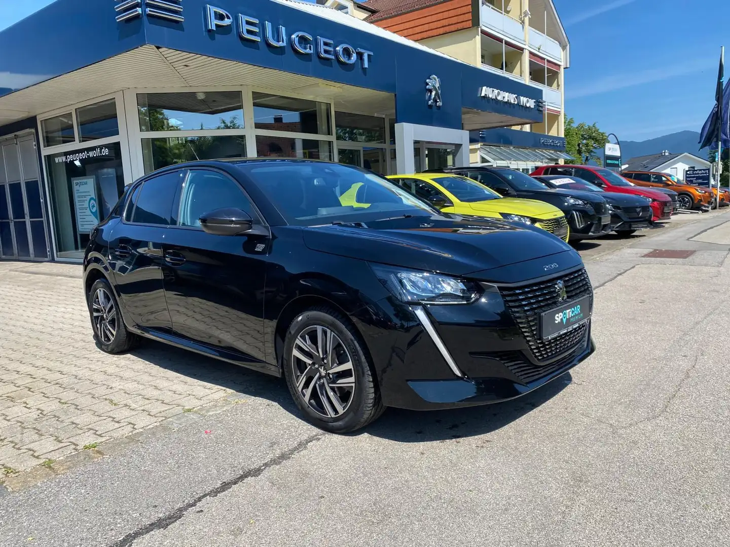 Peugeot 208 Allure PureTech 100 Schwarz - 1