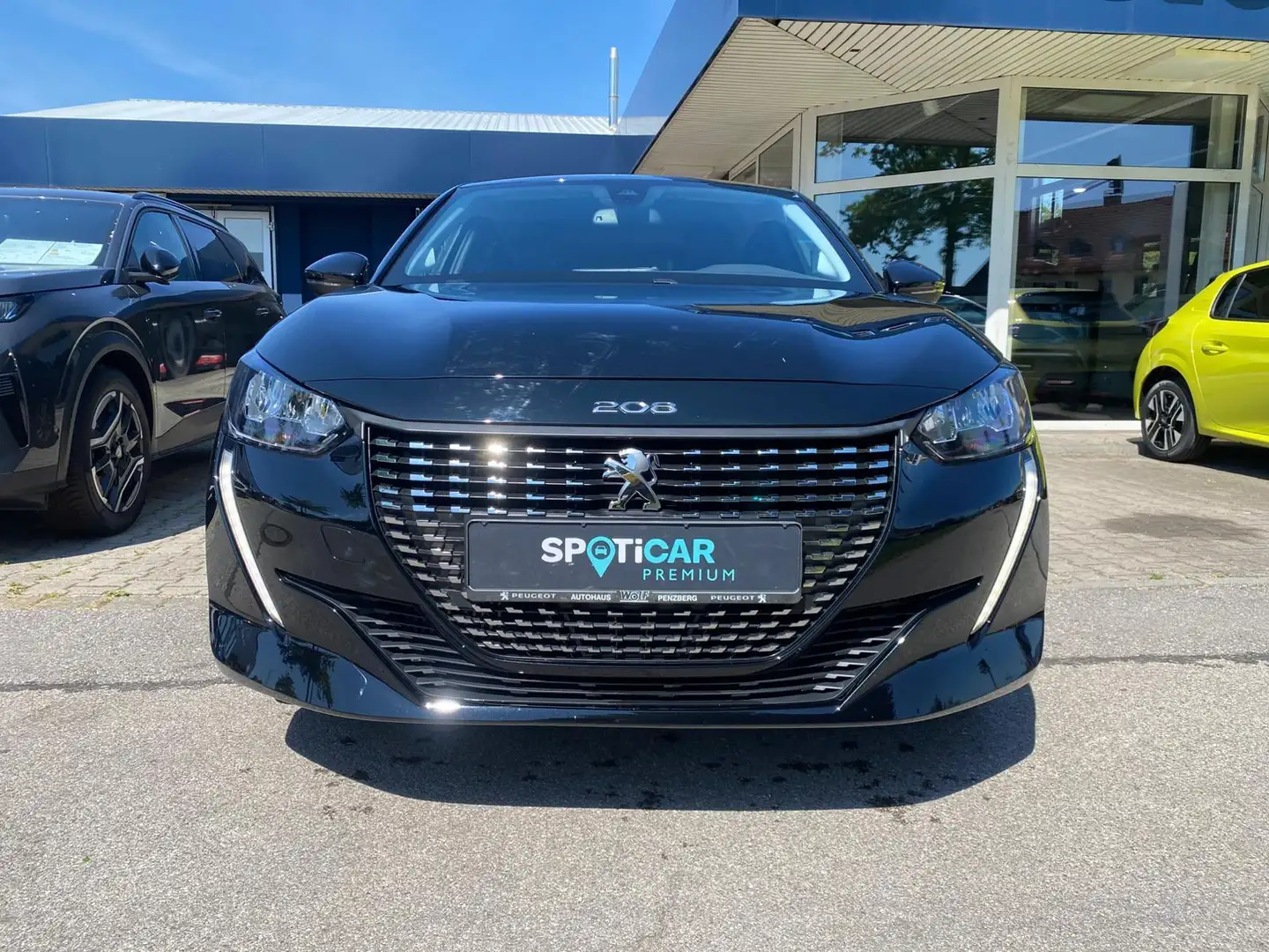 Peugeot 208 Allure PureTech 100 Schwarz - 2