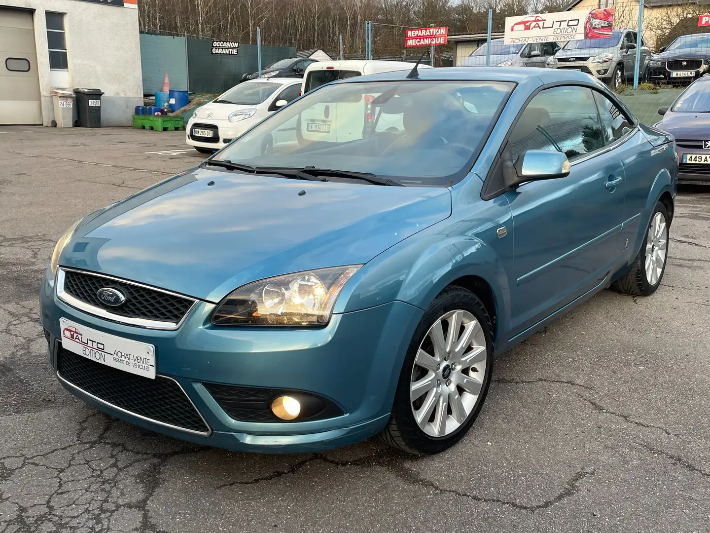 Ford Focus CC Cabriolet 2.0 145 cv Titanium Albastru - 2