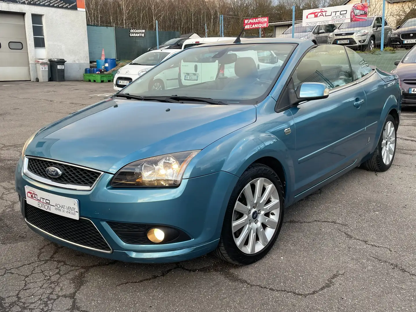 Ford Focus CC Cabriolet 2.0 145 cv Titanium Albastru - 1