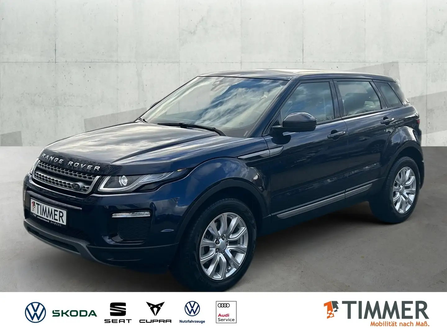 Land Rover Range Rover Evoque 2.0 TD4 SE Xenon SHZ Leder AHK Blau - 1