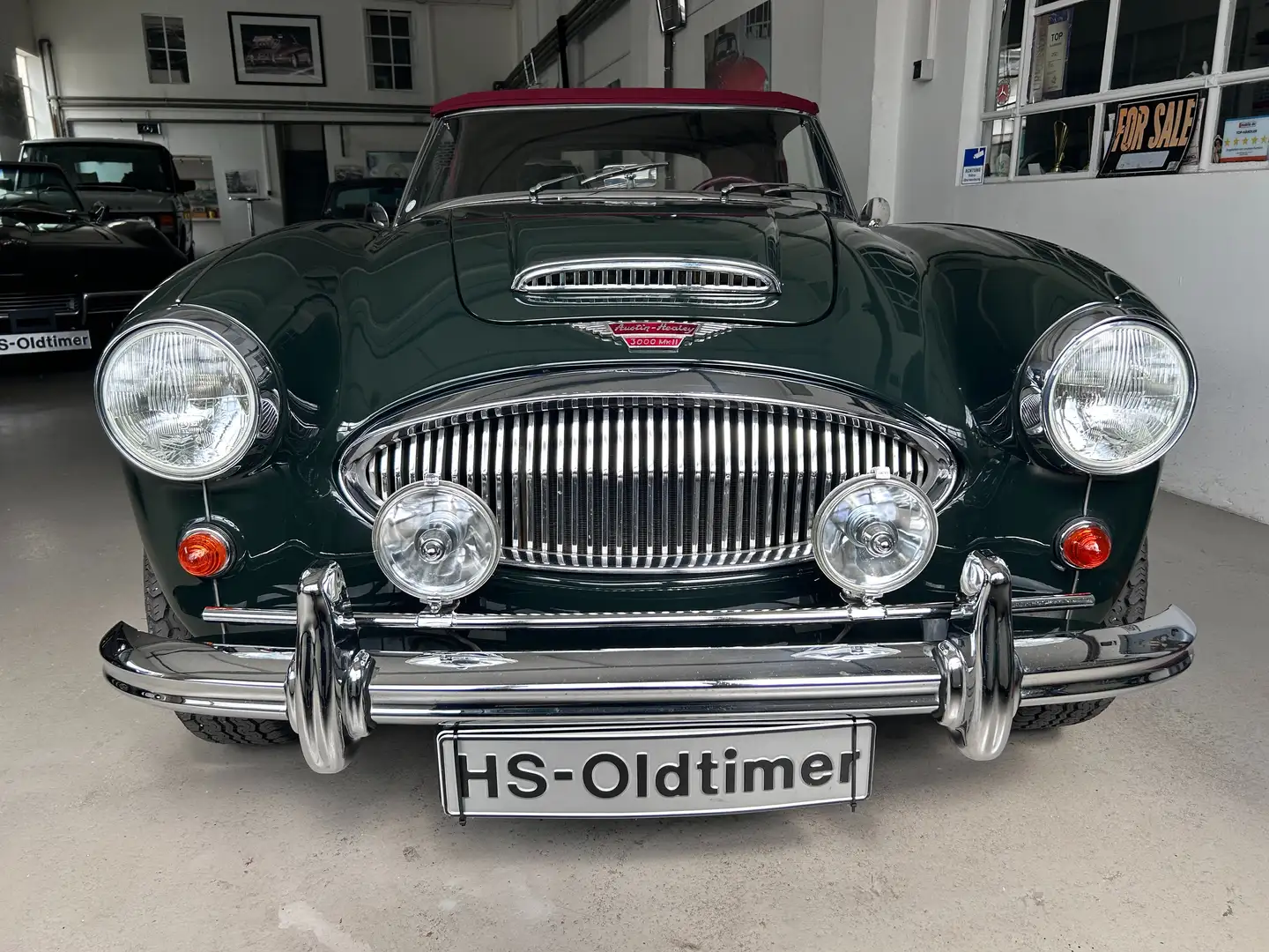 Austin-Healey 3000 MKII BJ7  Vor 13 Jahren aufwendig restauriert! Зелений - 1