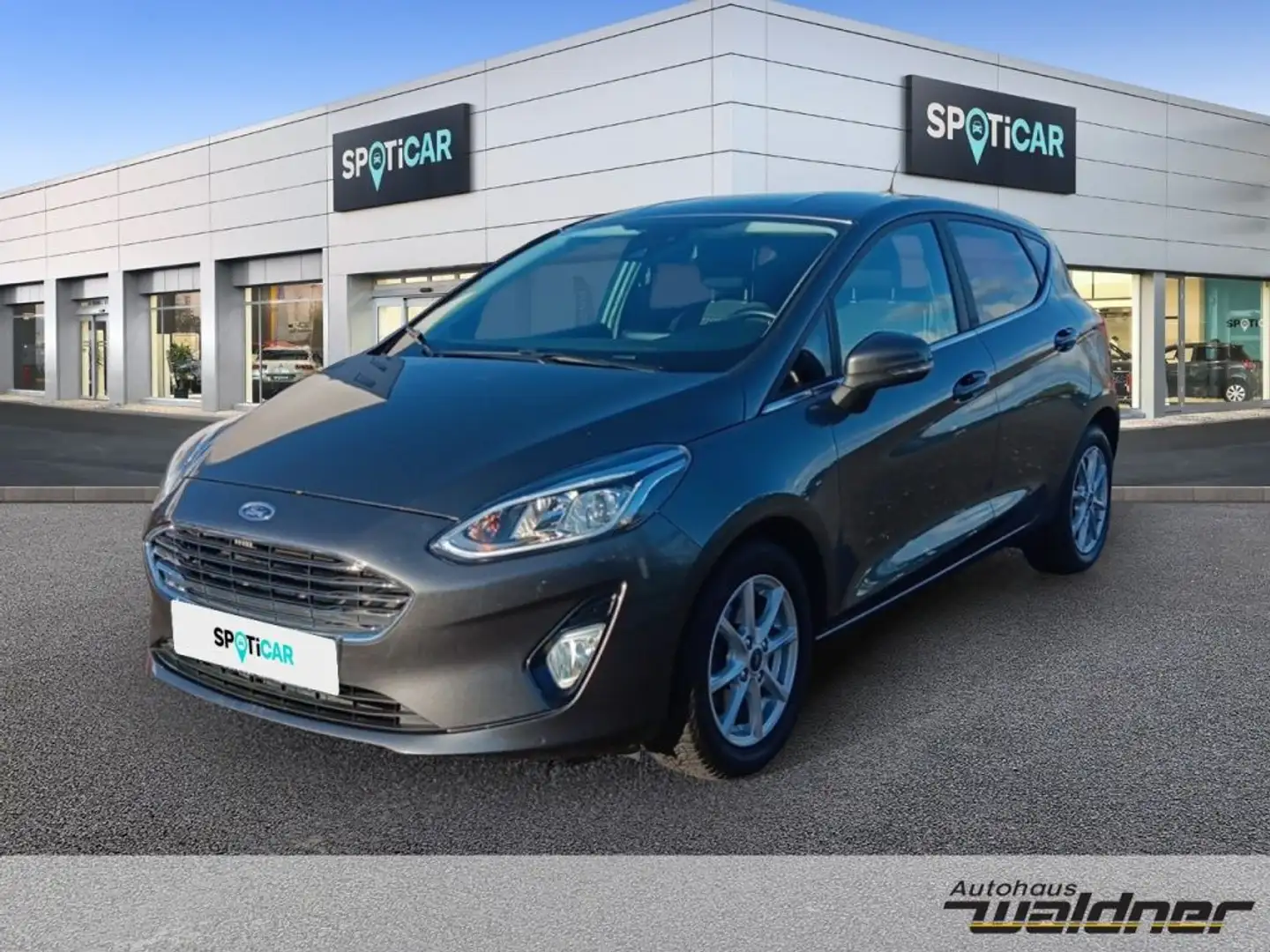 Ford Fiesta 1.0 EcoBoost S&S TITANIUM Gri - 1