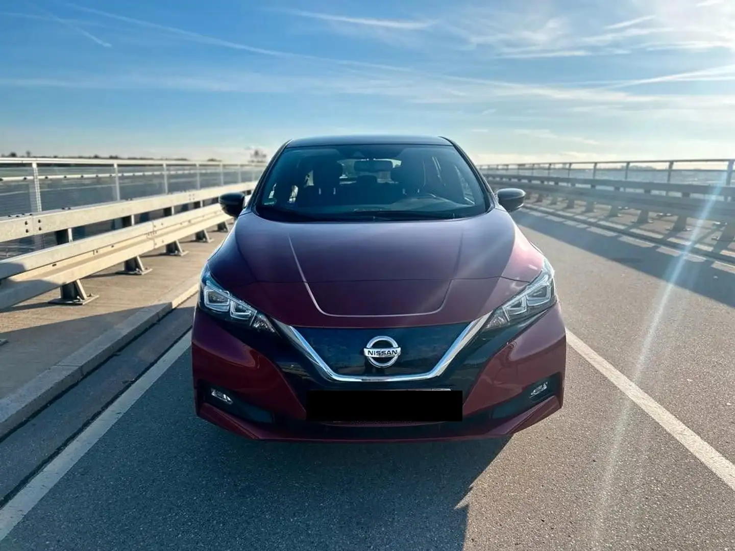 Nissan Leaf N-Connecta Rouge - 1
