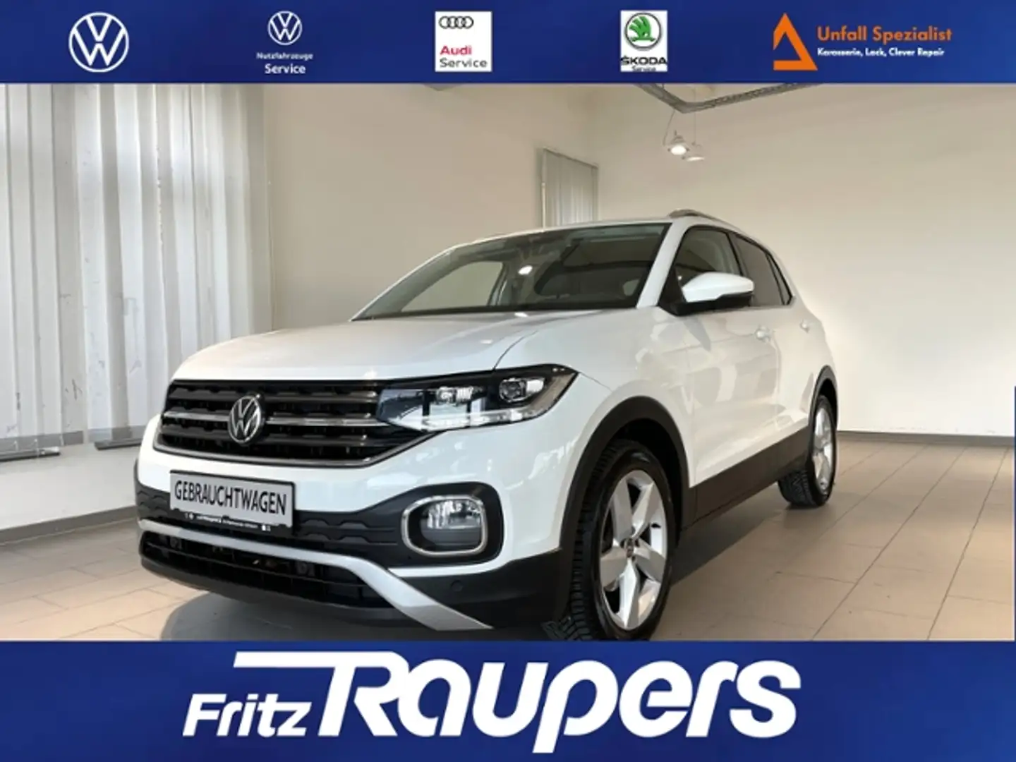 Volkswagen T-Cross 1.0 Style +ALLWETTER+LED+KAMERA Weiß - 1