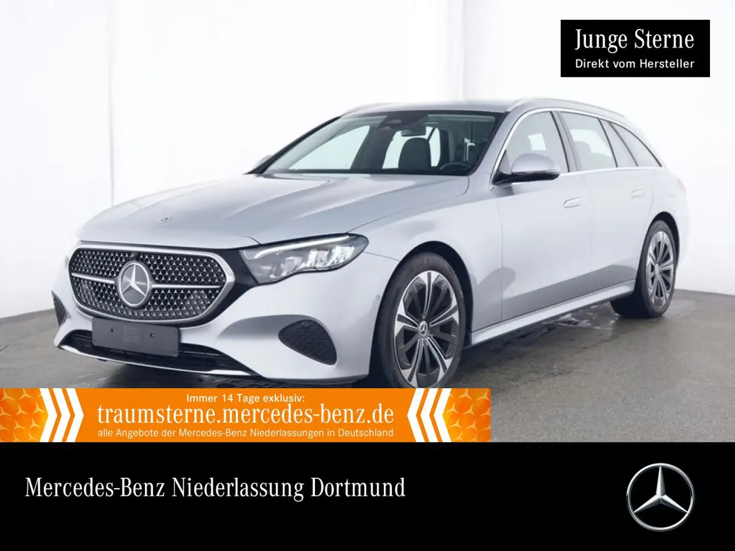 Mercedes-Benz E 300 de T Avantgarde Distr. LED AHK Kamera PTS 9G Argent - 1