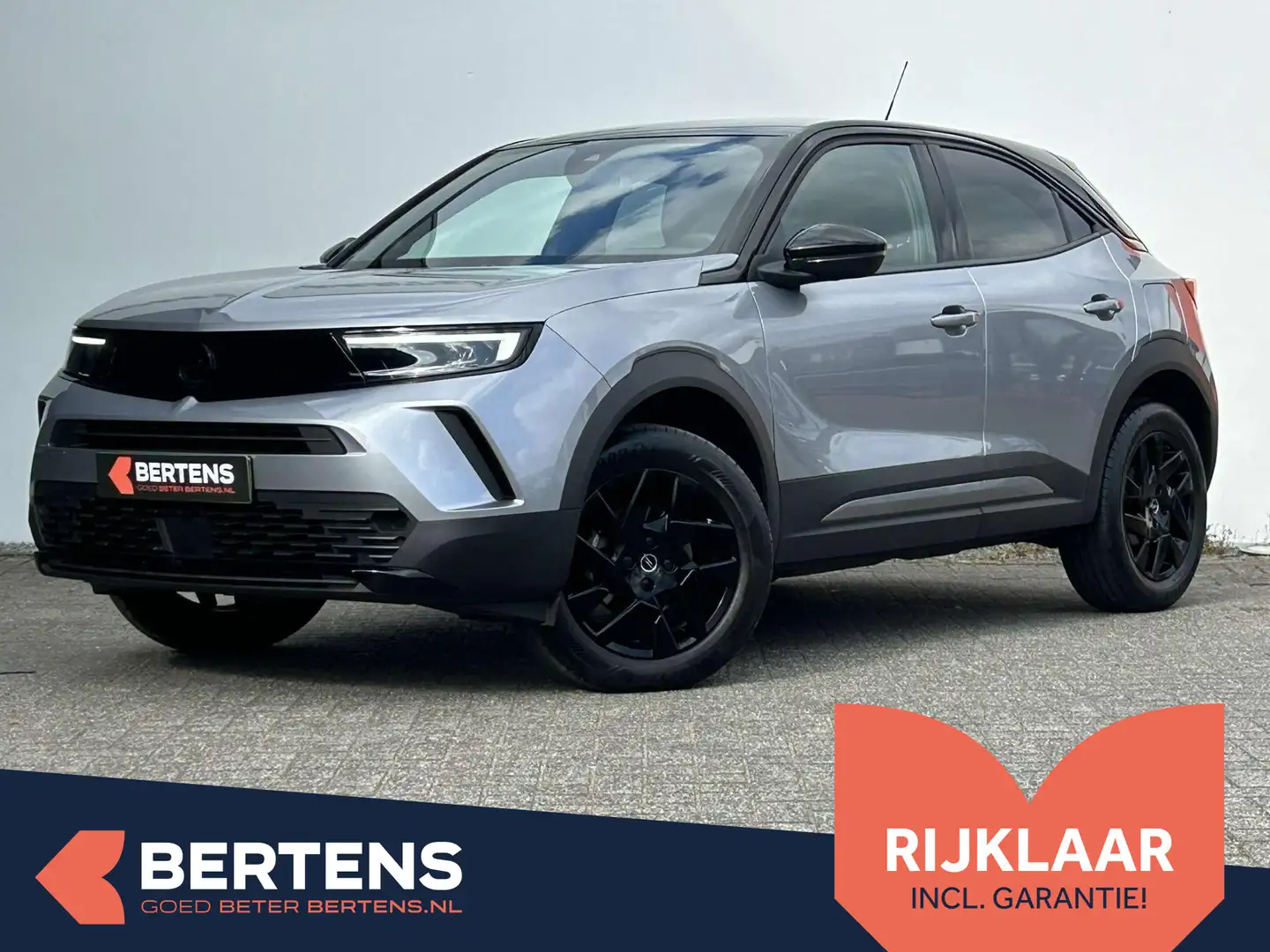 Opel Mokka 130 Turbo Automaat GS | Parkeercamera | Navi | App Grijs - 1