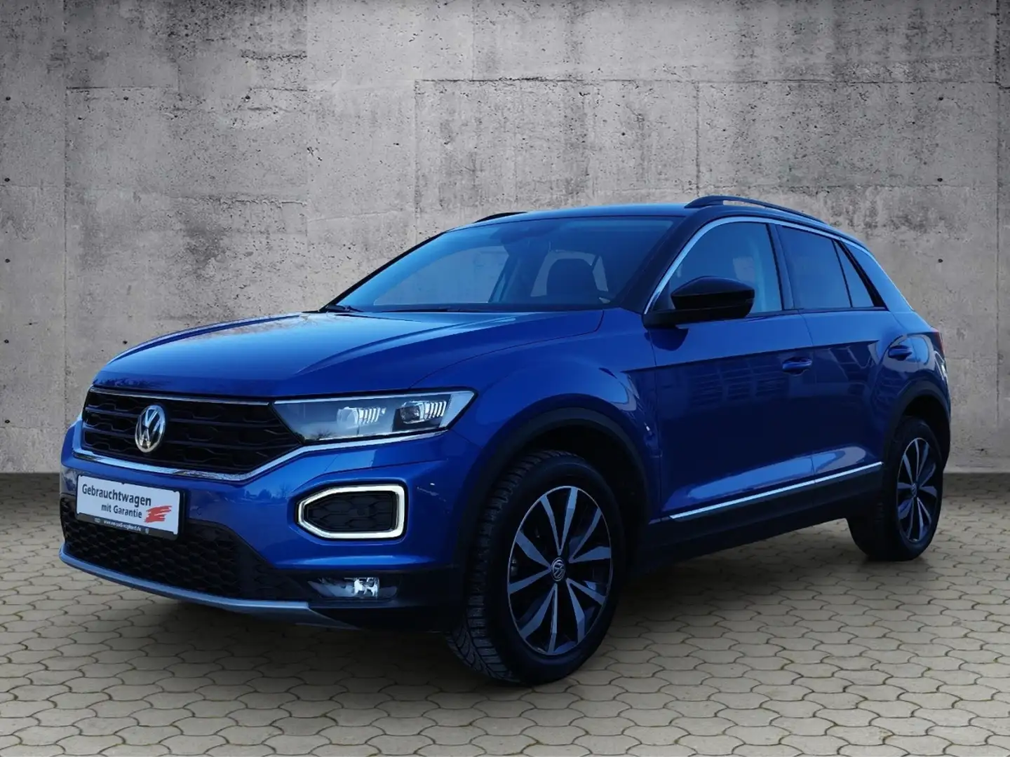 Volkswagen T-Roc Style 1.0 TSI Business/AHK/NAV/LED/ACC KLIMA LED Bleu - 2