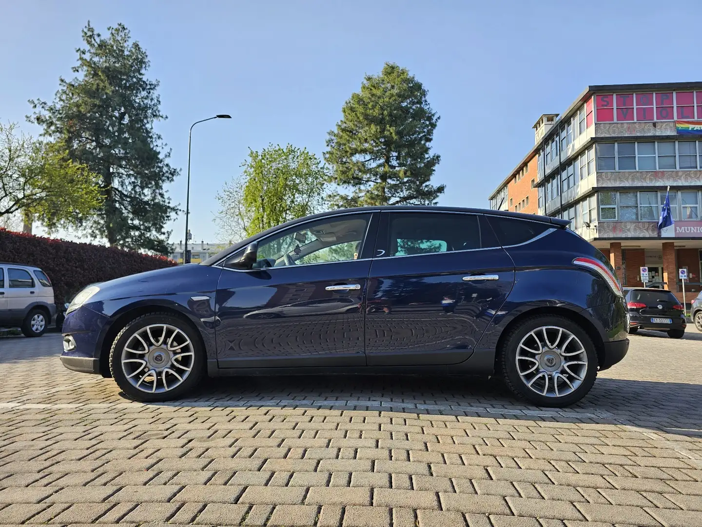 Lancia Delta Delta platino lega 17 navi sensori pelle bicolore Azul - 1