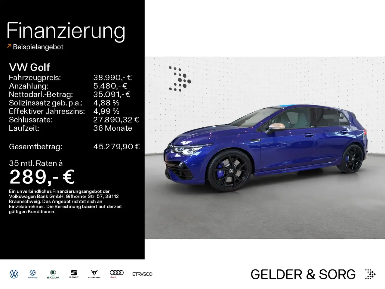 Volkswagen Golf R 2.0 TSI 4M RFK*19Z*H&K*IG.LIGHT*NAV*SHZ