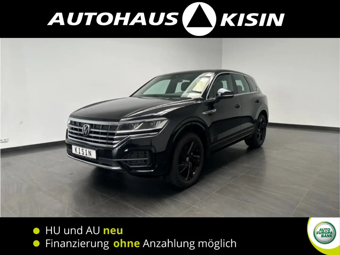 Volkswagen Touareg R-Line 3.0 V6 TDI /HUD/Panor/StdH/Matrtix. Negro - 1
