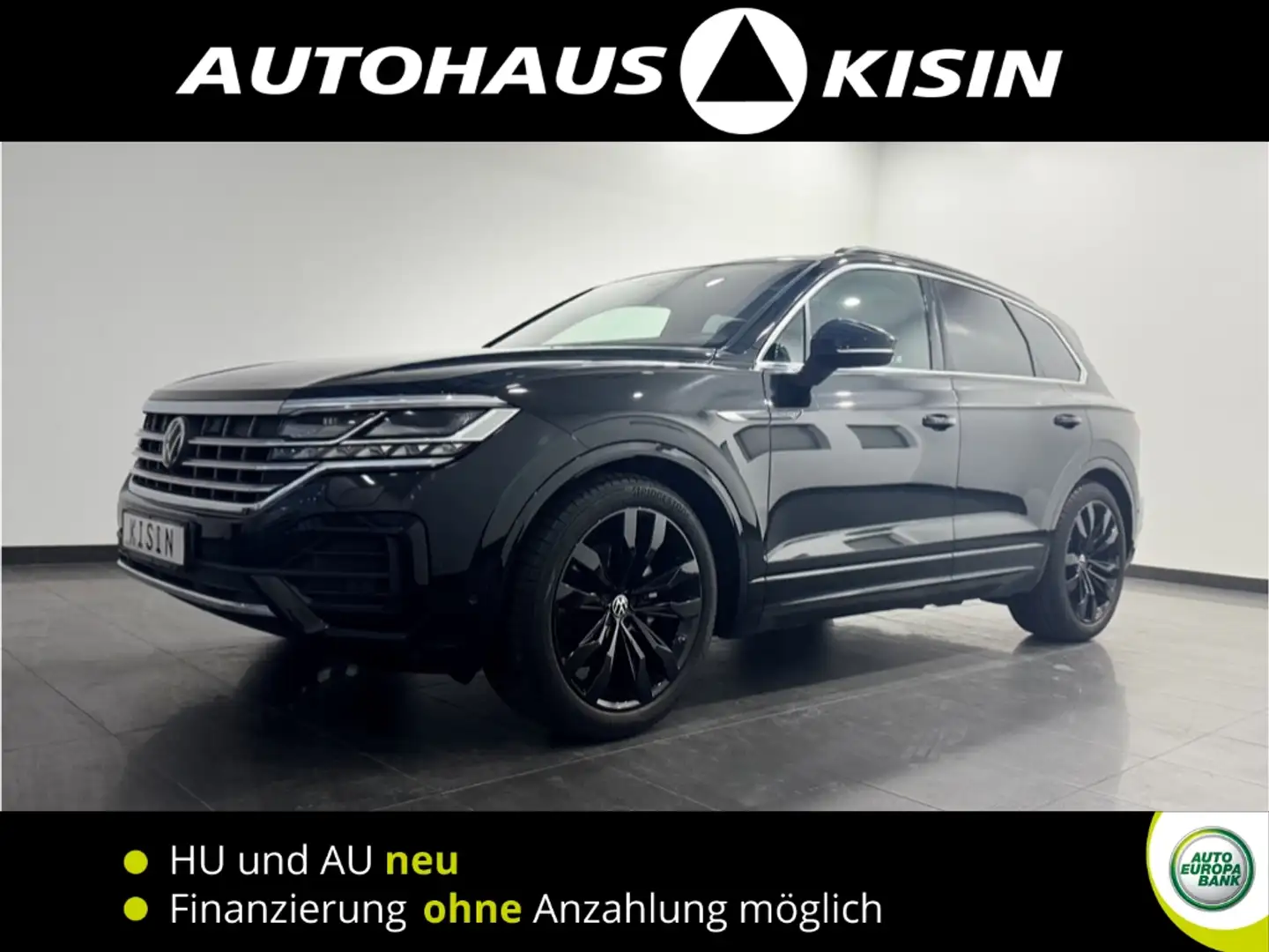 Volkswagen Touareg R-Line 3.0 V6 TDI /HUD/Panor/StdH/Matrtix. Чёрный - 1