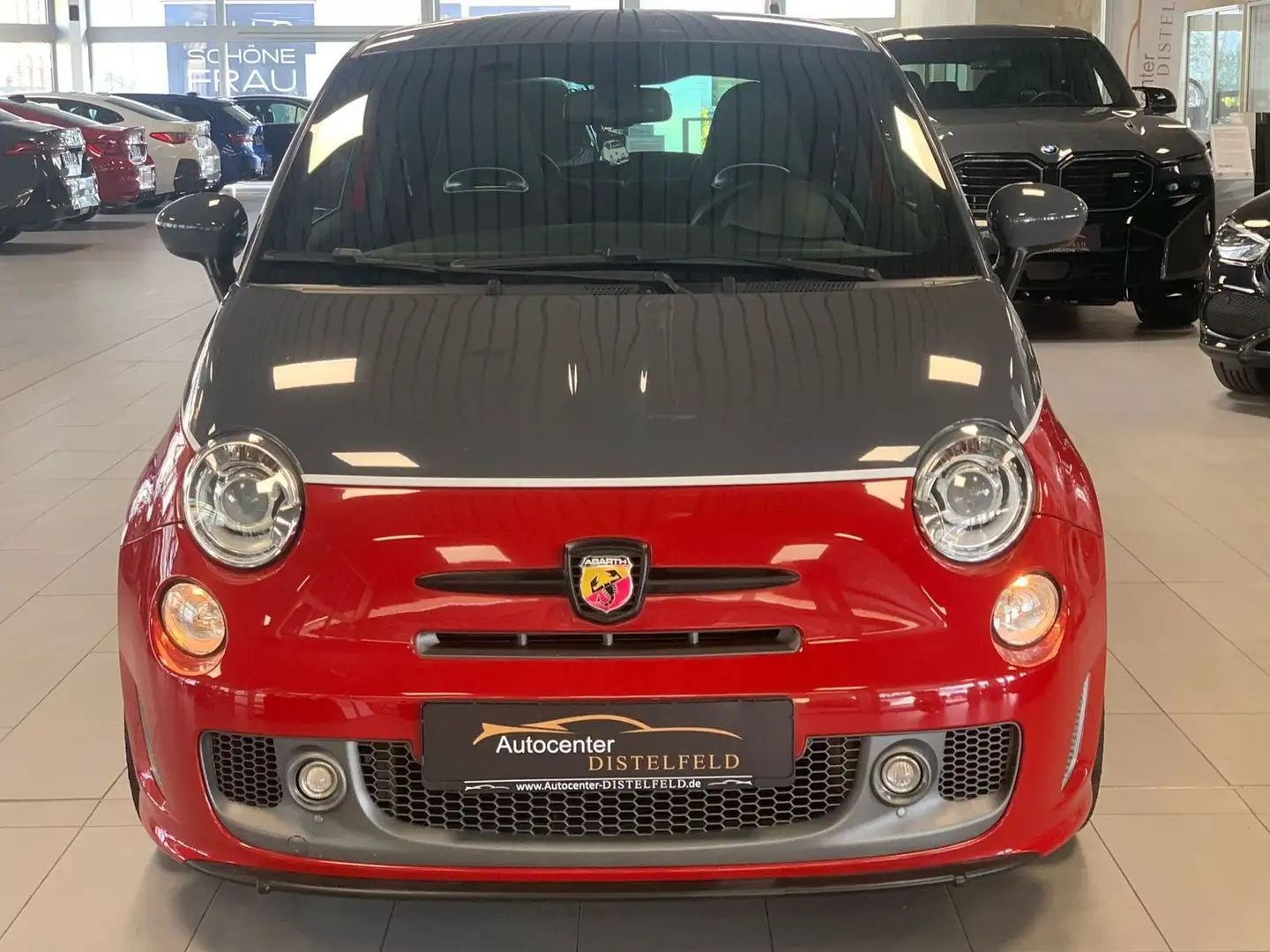 Abarth 500 595 Turismo Automatik Bi-Xenon Bicolore Червоний - 2
