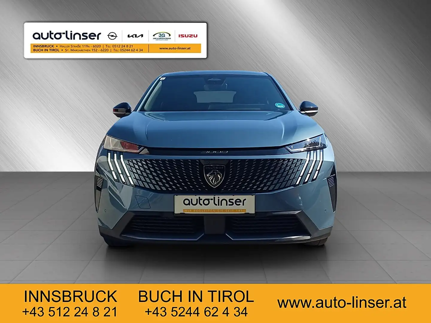Peugeot 3008 Hybrid 145 E-DCS6 Allure Aut. Blau - 2