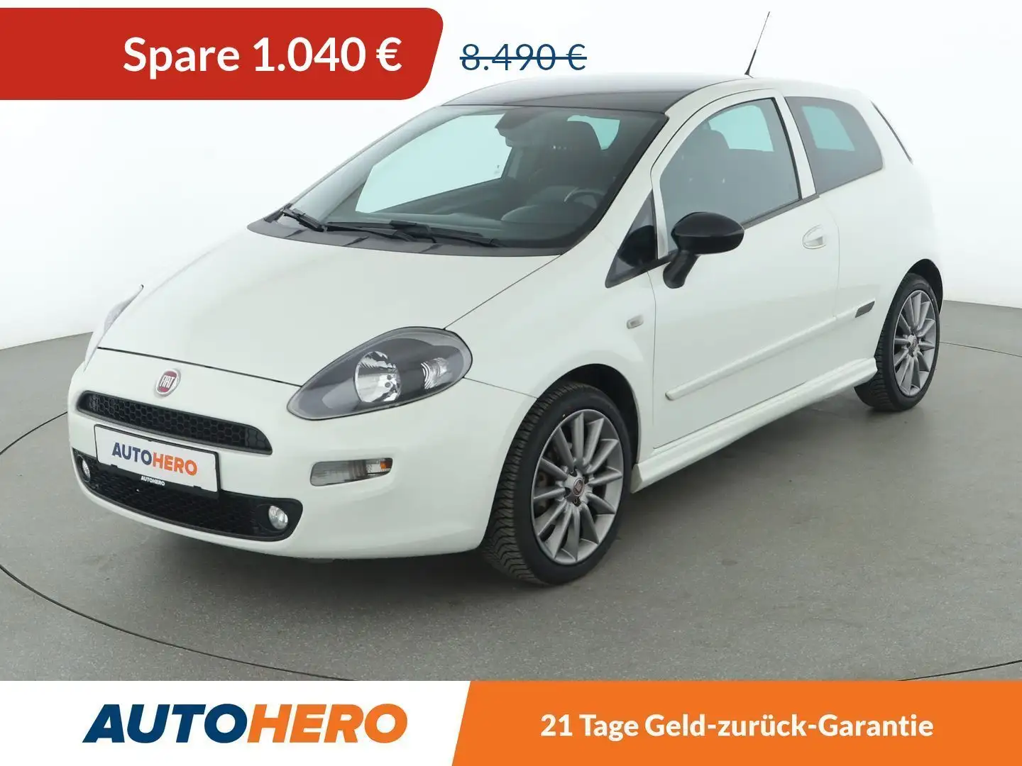 Fiat Punto 1.4 Pop*PDC*ALU*KLIMA* Weiß - 1