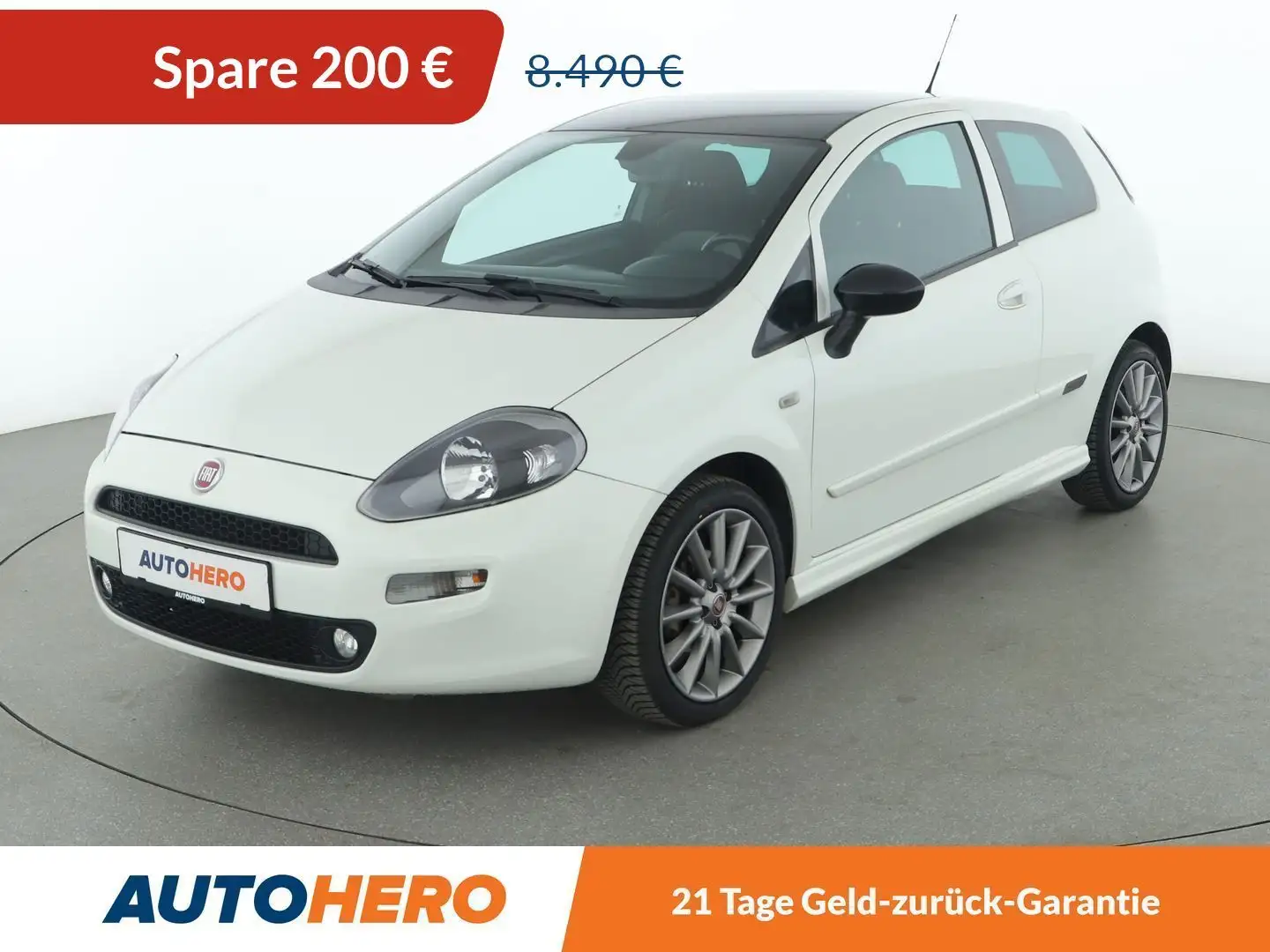 Fiat Punto 1.4 Pop*PDC*ALU*KLIMA* Weiß - 1