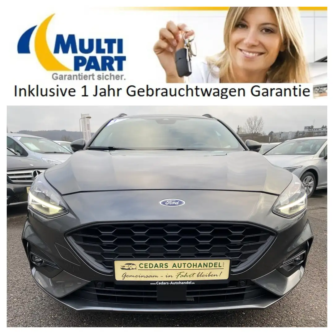Ford Focus Turnier ST-Line Aut. LED Navi Carplay Pano B&O ACC Grau - 2