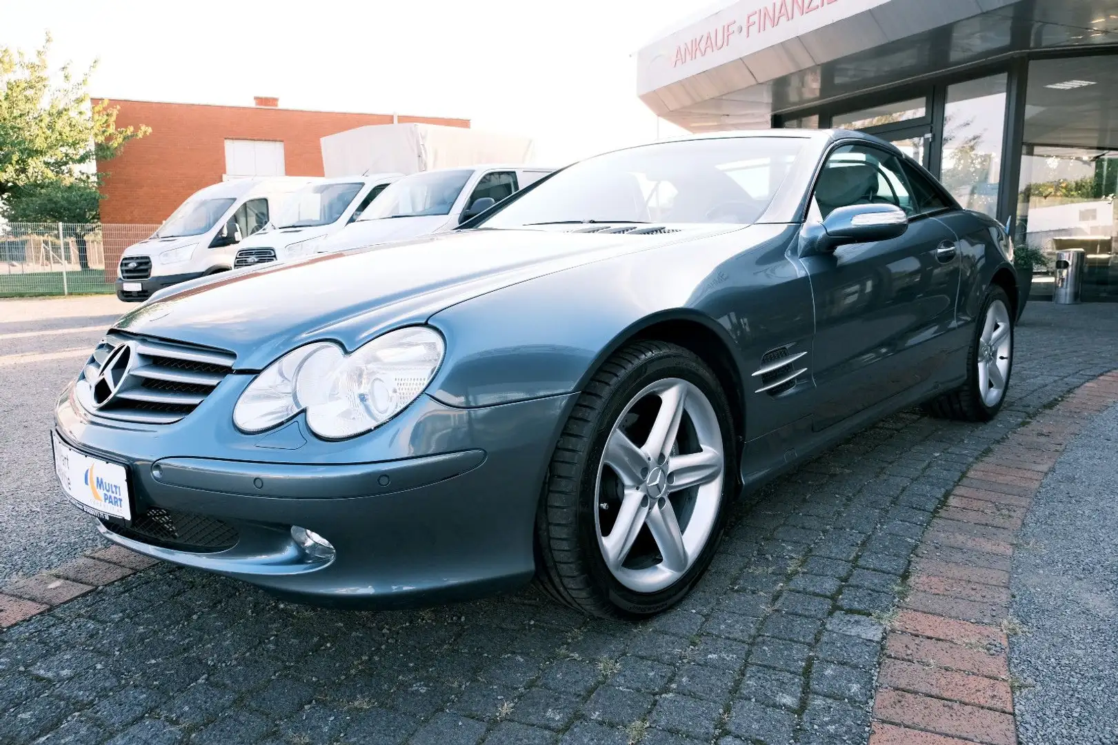 Mercedes-Benz SL 350 Roadster Bleu - 1