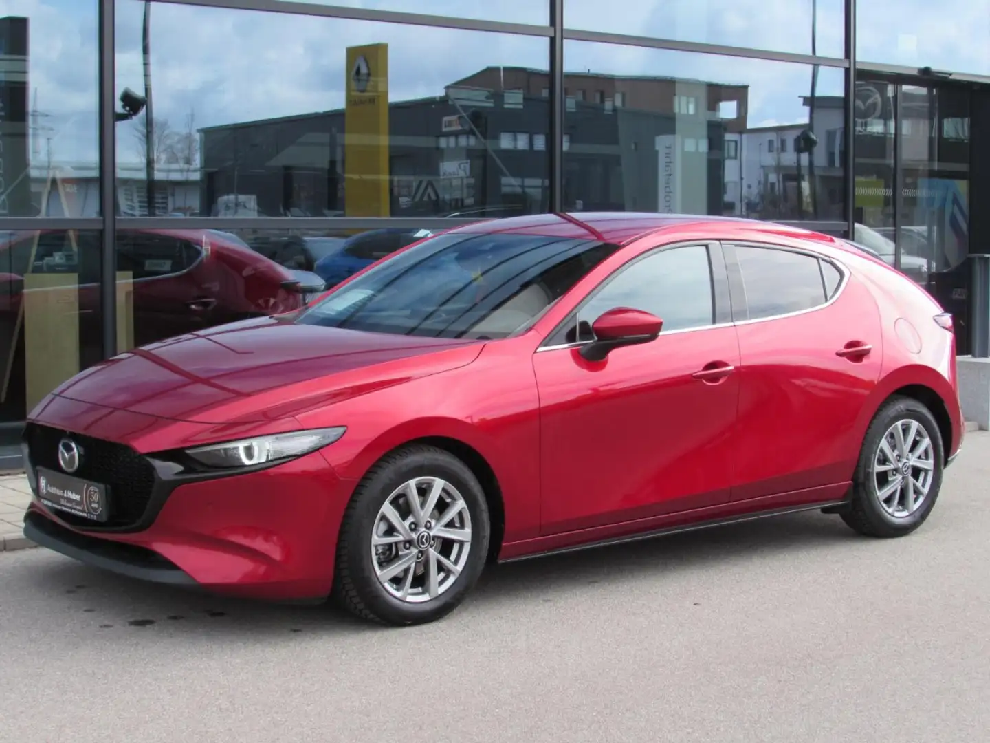 Mazda 3 SKYACTIV-G M Hybrid SELECTION Klima Navi Leder Rouge - 2