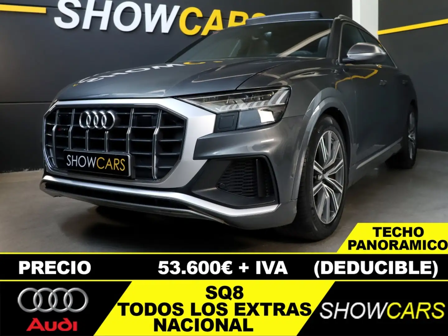 Audi SQ8 TFSI quattro tiptronic Gris - 1