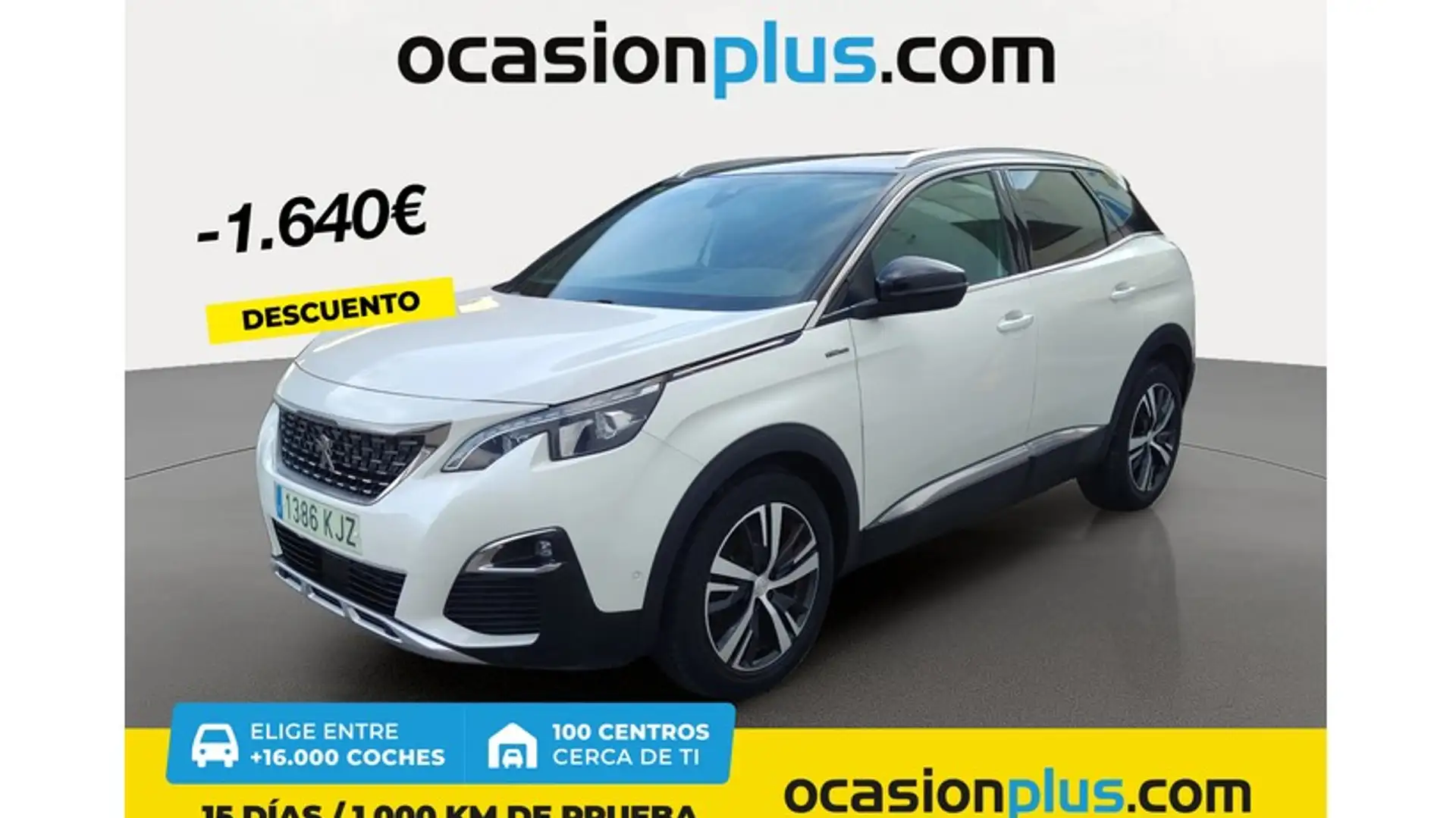 Peugeot 3008 1.6 BlueHDi Style 120 Wit - 1