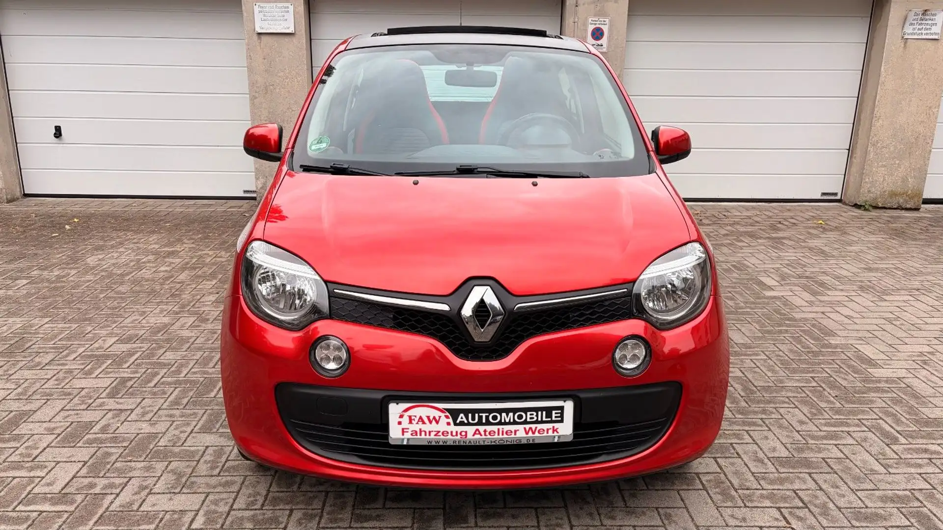 Renault Twingo Liberty/Klima/Faltdach/2.Hand/Tüv 2027 Rot - 1
