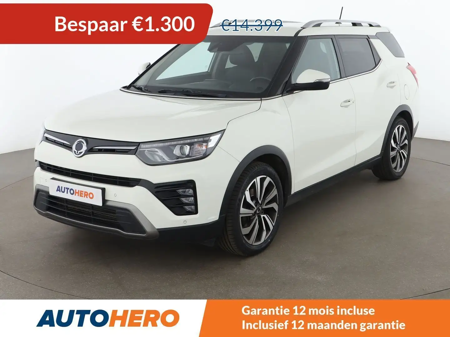 SsangYong Tivoli 1.5 T-GDI Crystal 4x2 Blanc - 1