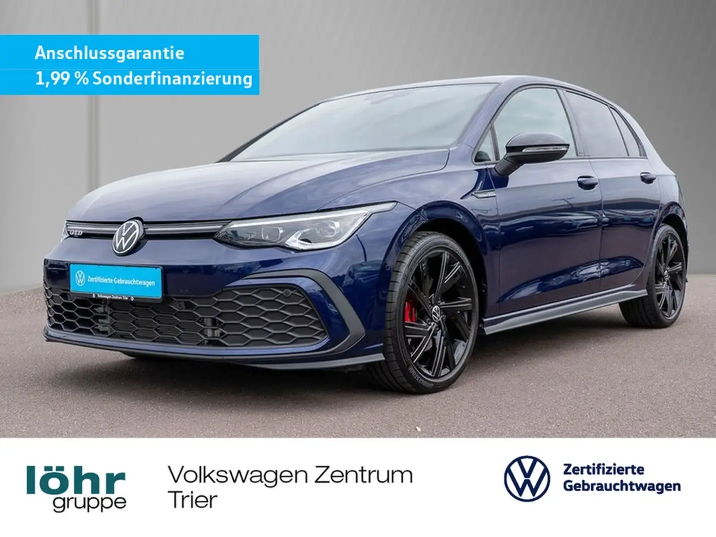 Volkswagen Golf GTD 2.0 TDI DSG Navi, Rear-View, VWG Bleu - 1