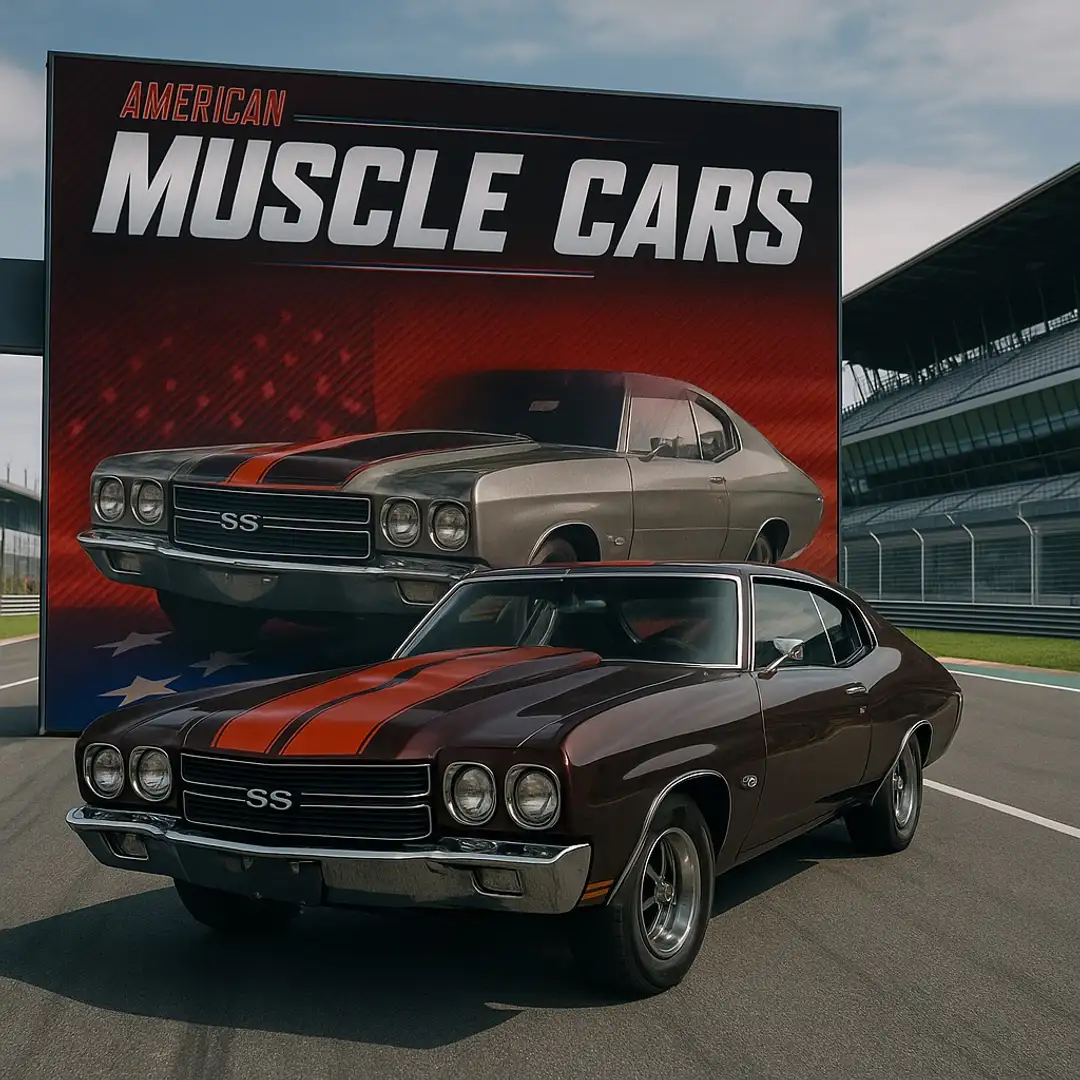 Chevrolet Chevelle SS Marrone - 1