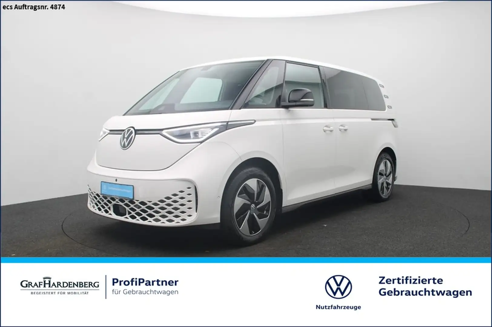 Volkswagen ID. Buzz ID.Buzz Pro Matrix Navi ACC AHK Blanc - 1
