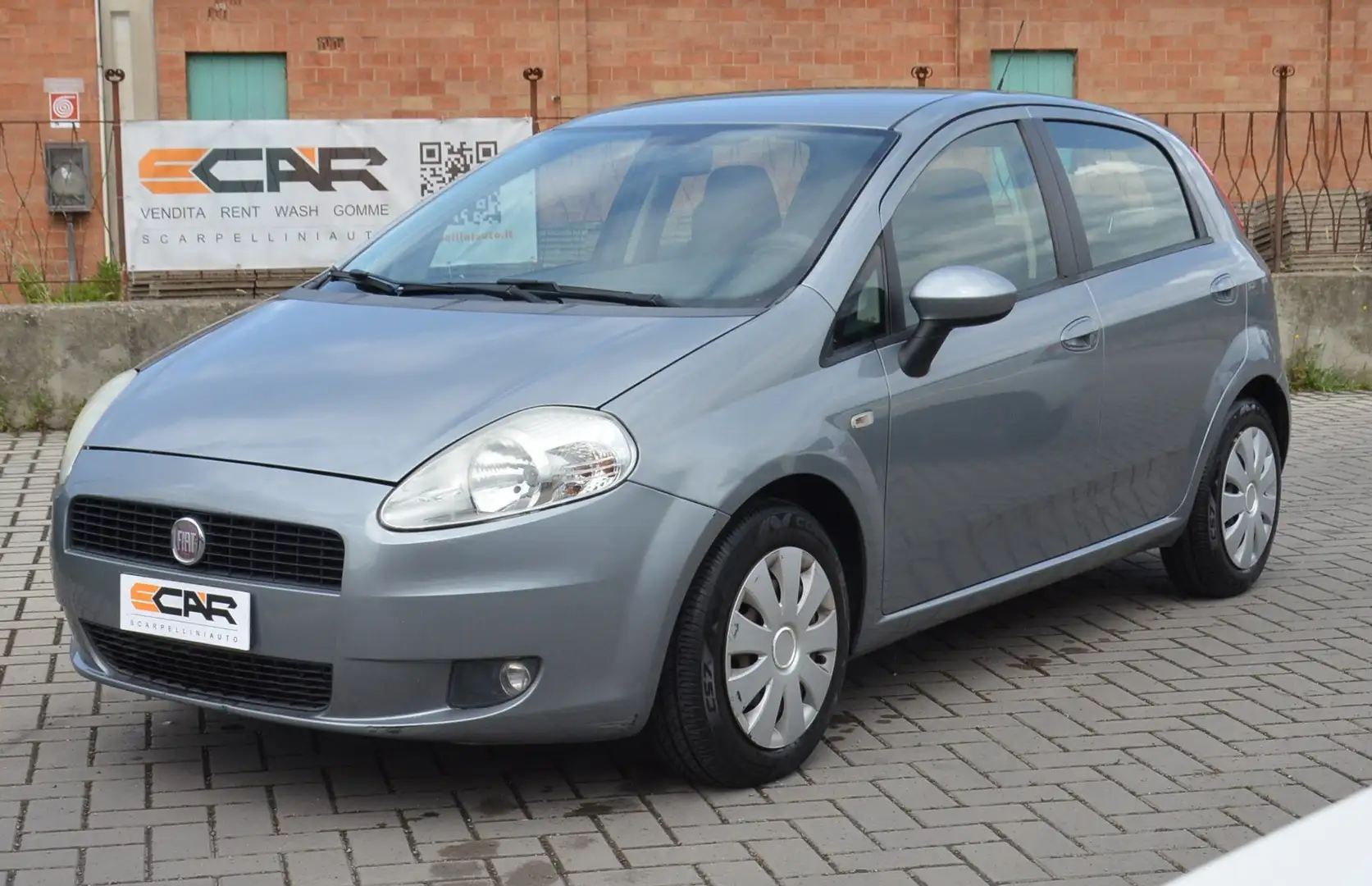 Fiat Grande Punto 5p 1.2 Active c/clima 65cv Blu/Azzurro - 1