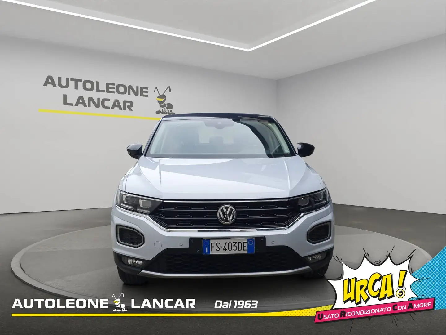Volkswagen T-Roc 1.0 TSI Style 115cv + TETTO NERO 1 PROPRIETARIO E6 Bianco - 2