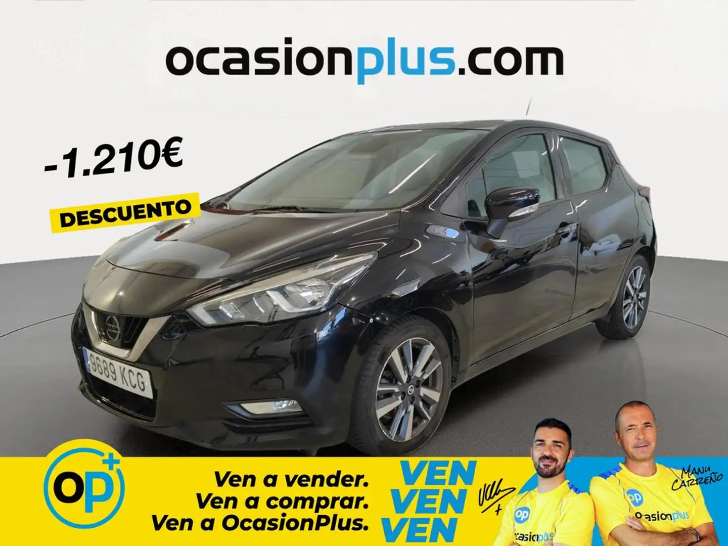 Nissan Micra 1.5dCi S&S Acenta 90 Negro - 1