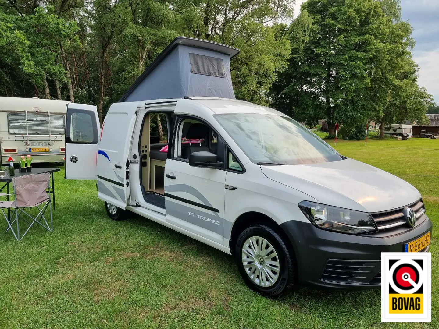 Volkswagen Caddy Maxi 1.0 TSI L2H1 St. Tropez MINICAMPER Wit - 1